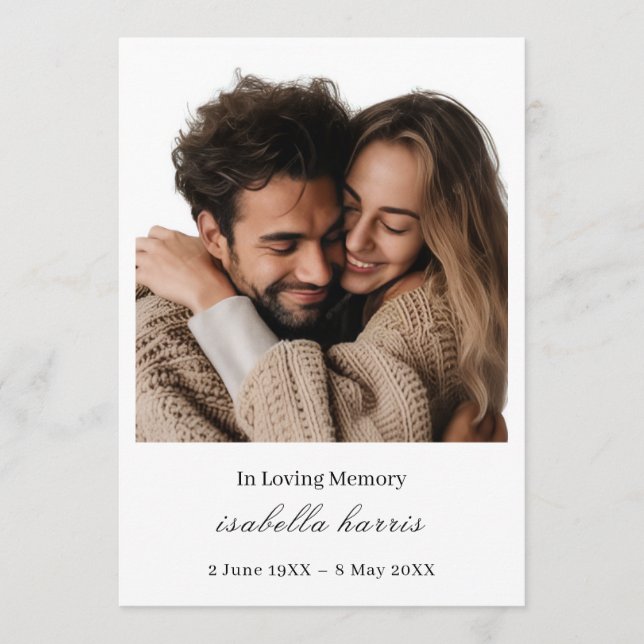 Programa Diseño de Servicio de Celebración de Vida Moderna (Anverso)