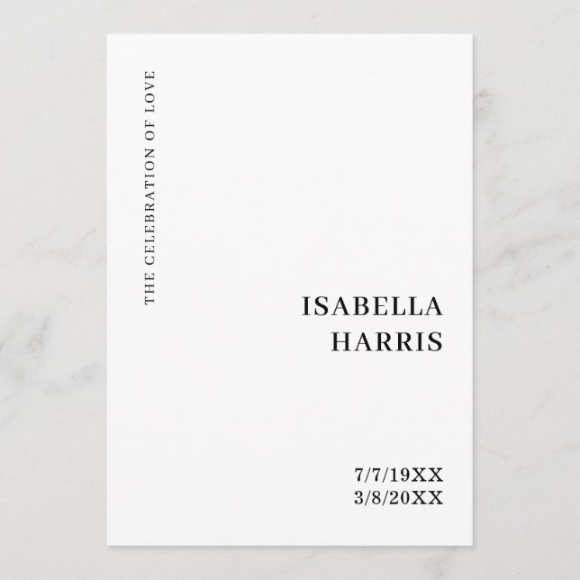 Programa Diseño minimalista de servicio funerario (Anverso)