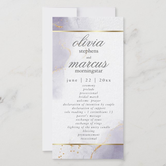 Programa Dorado Dusty Pluma Púrpura (Anverso)