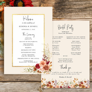 Programa Dorado Fall Terracotta Floral