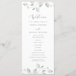 Programa Dreamy Foliage Wedding