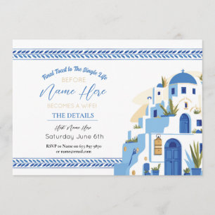 Programa Ducha nupcial de Santorini Pauta Itineraria Azul