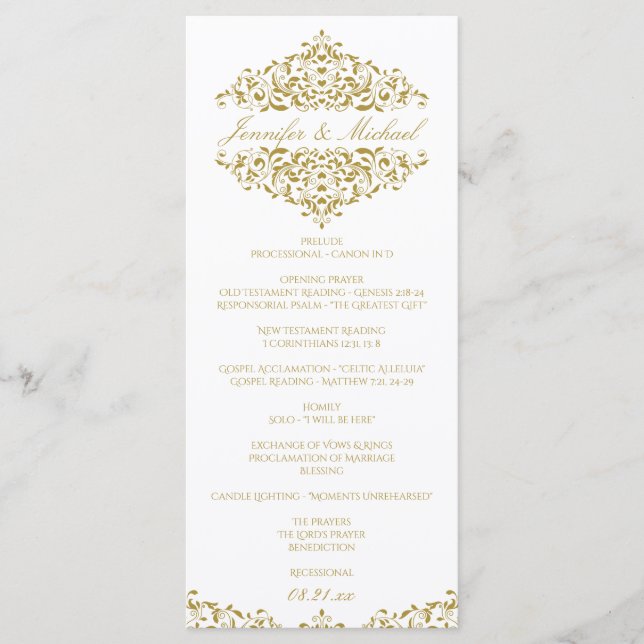 Programa EDITABLE DISEÑO COLOR Charlene Elegant Program (Anverso)