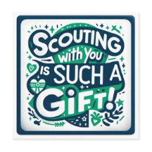 El chica Scouts contigo es un carrito plano de reg