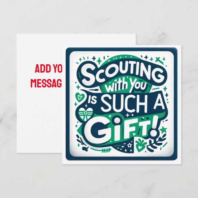 Programa El chica Scouts contigo es un carrito plano de reg (Anverso / Reverso)