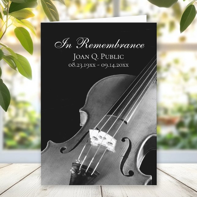 Programa El funeral del músico de violín blanco negro dobla (Subido por el creador)
