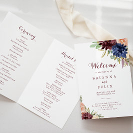 Programa El oro rústico deja caligrafía a Boda doblado