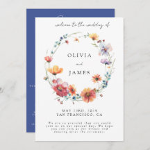 Elegante bienvenida Boda de verano con flores silv