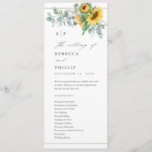 Elegante boda de girasol y eucalipto