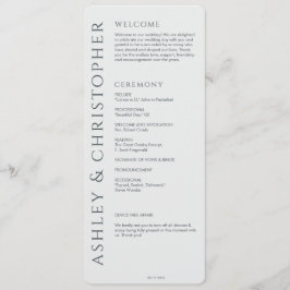 Programa Elegante Boda gris del espacio moderno