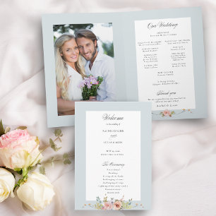 Programa Elegante caligrafía floral del Pastel Boho