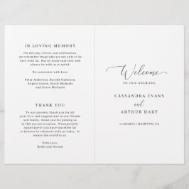 Programa Elegante de Boda Doble Presupuestaria For