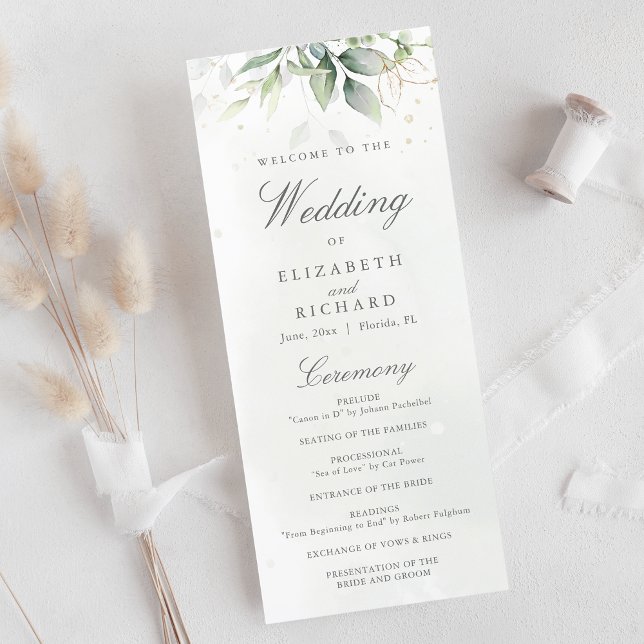 Programa Elegante Eucalyptus deja Boda de oro de la vegetac (Subido por el creador)