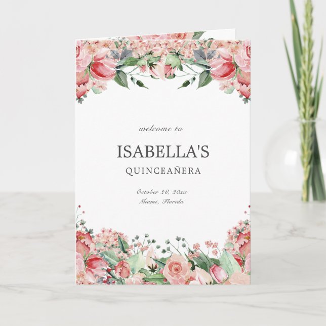 Programa Elegante evento Princess Padrinos (Anverso)