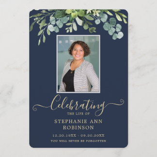 Programa Elegante Foto Orden de Servicio Gold Blue Program