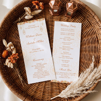 Programa Elegante lámpara árabe floral boda