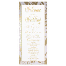 Elegante Monstera Gilded Gold Boda