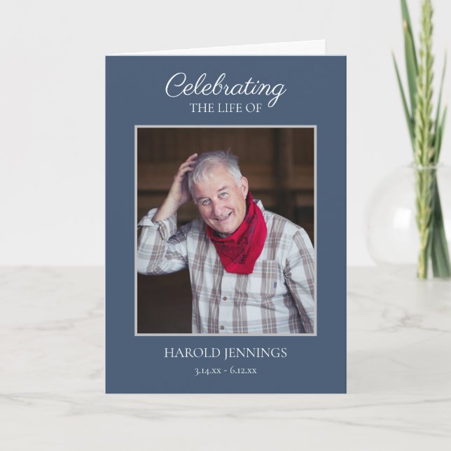 Programa Elegante monumento conmemorativo del funeral de la (Anverso)