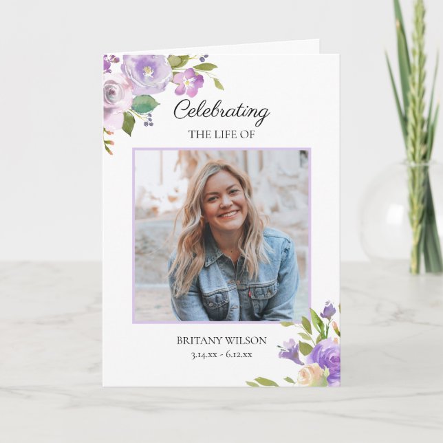 Programa Elegante monumento conmemorativo del funeral de la (Anverso)