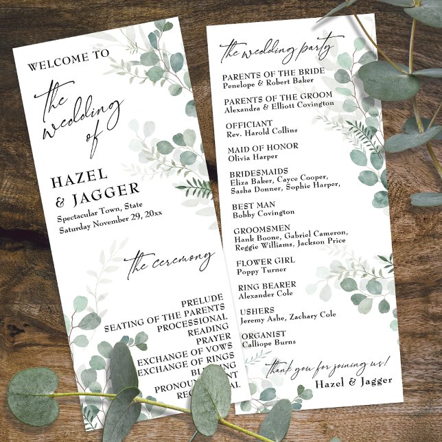 Programa Elegante vegetación, tipografía contemporánea (Subido por el creador)