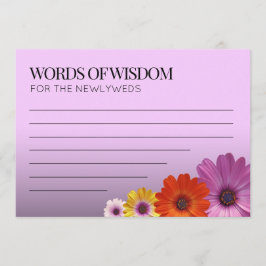 Programa Elegantes Daisies con Boda Purpurina Púrpura