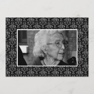 Programa En foto fúnebre del elogio de la conmemoración de