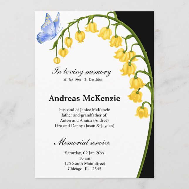 Programa En la memoria amorosa (Anverso)