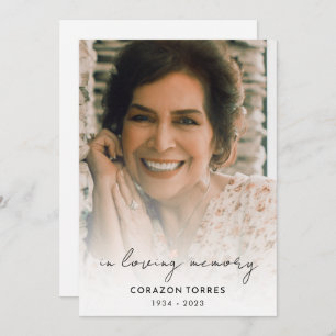 Programa En la memoria amorosa Foto Funeral Orden del servi
