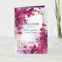 Encantamiento de Fuchsia: Boda acuarela