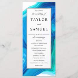 Programa Ethereal Wave Boda Ceremony Program Beach