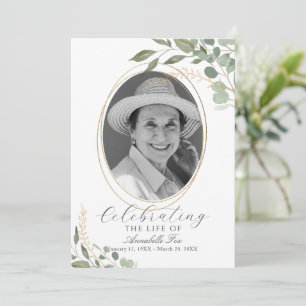 Programa Eucalyptus Photo Funeral Orden De Servici