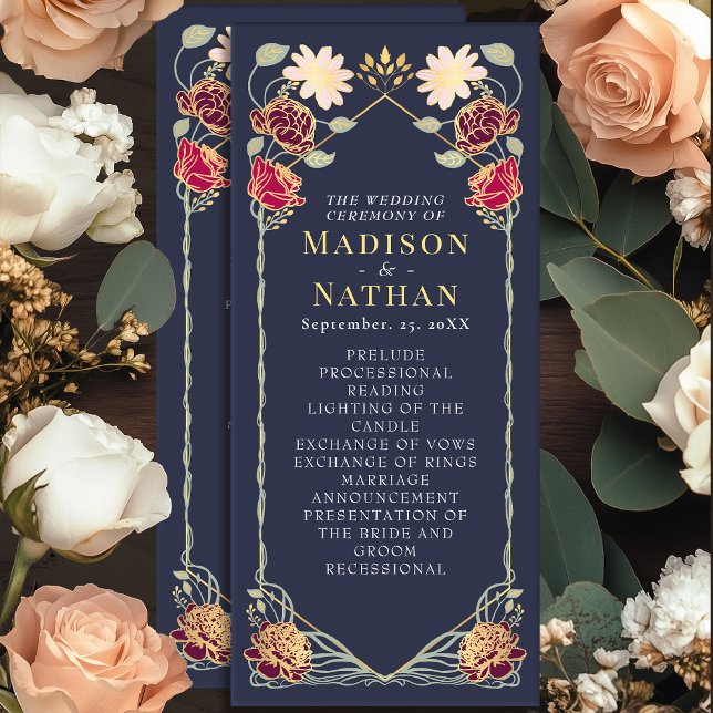Programa Fantasía Encantada Boda de Jardín Floral (Subido por el creador)
