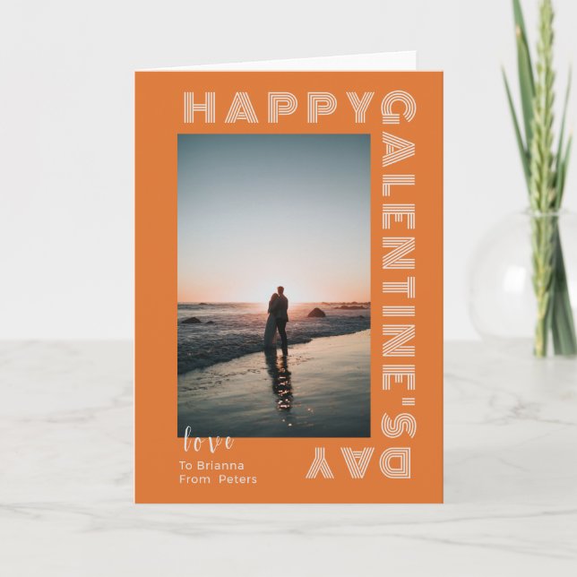 Programa Feliz Día de Galentine, Collage de fotos doblado (Anverso)