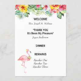 Programa Fiesta de Jubilación Floral Tropical