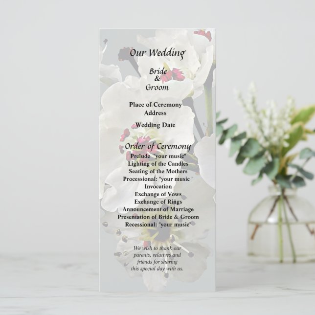 Programa Flor de Blanquecino Flores de Peral (Anverso de pie)