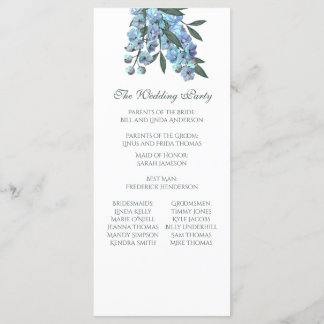 Programa Floral azul Delphinium Bouquet