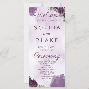 Programa Floral de Bodas Góticas para Rosas Púrpur