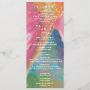 Programa Floral Hummingbirds Rainbow Gold Wedding