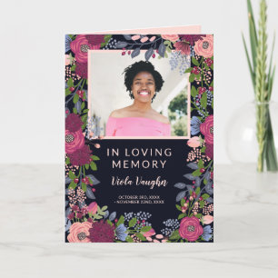 Programa floral precioso del entierro de la foto