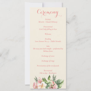 Programa Floral Tropical Plumeria & Flamingo Lily