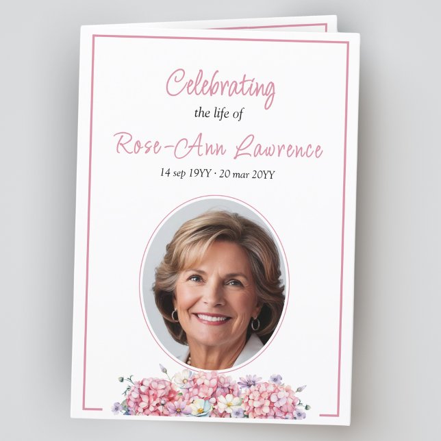 Programa Flores de verano de horangea rosa plegadas (Subido por el creador)