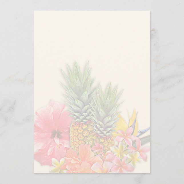 Programa Fondo en blanco de la colección hawaiana (Anverso)