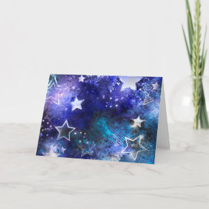 Programa Fondo espacial con estrellas