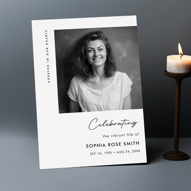 Programa funeral de Celebración de la Vida por Ord (Subido por el creador)