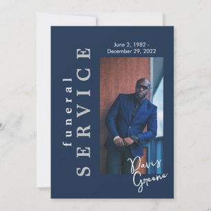 Programa Funeral de la Marina de Fotos de Funeral