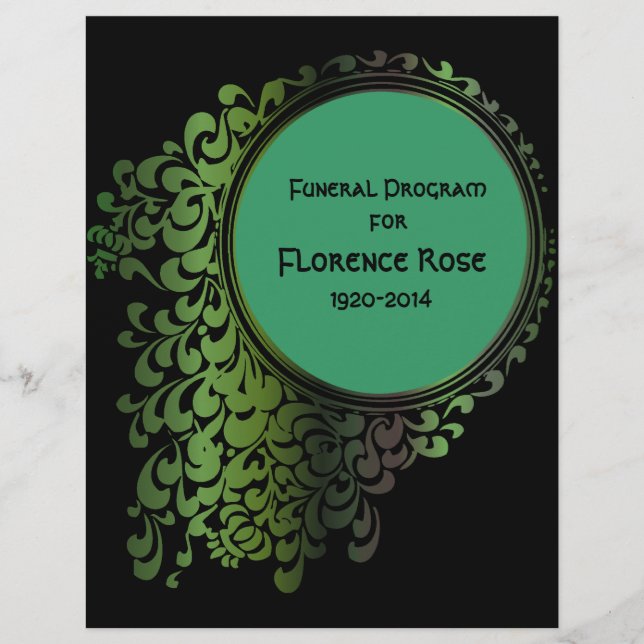 Programa Funeral Pagano Celta Tribal Pg 1-2 (Anverso)