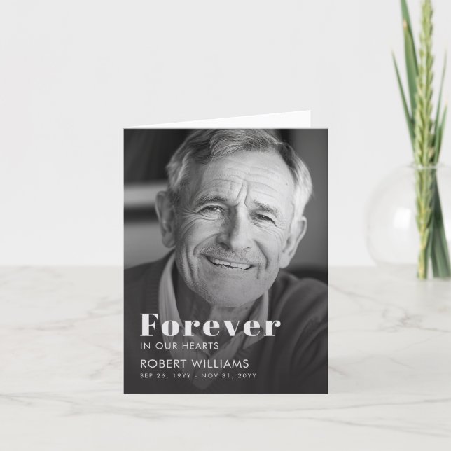 Programa Funeral Simple Para Siempre En Nuestros C (Anverso)