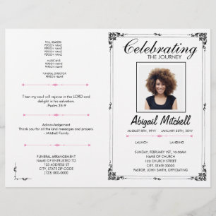 Programa funerario   Celebración Del Viaje   FP000