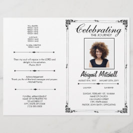 Programa funerario | Celebración Del Viaje | FP001