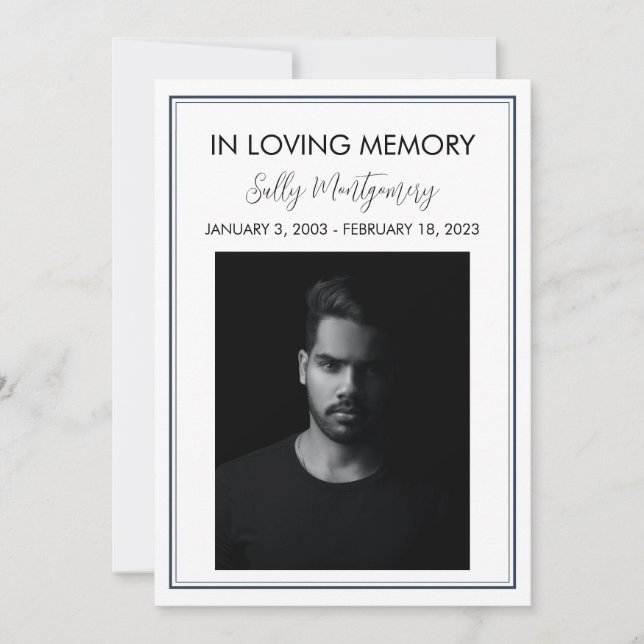 Programa funerario fronterizo simple (Anverso)